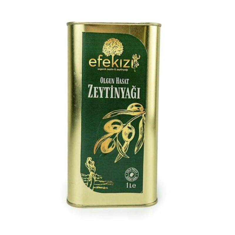 Olgun hasat soğuk sıkım zeytinyağı 1 litre